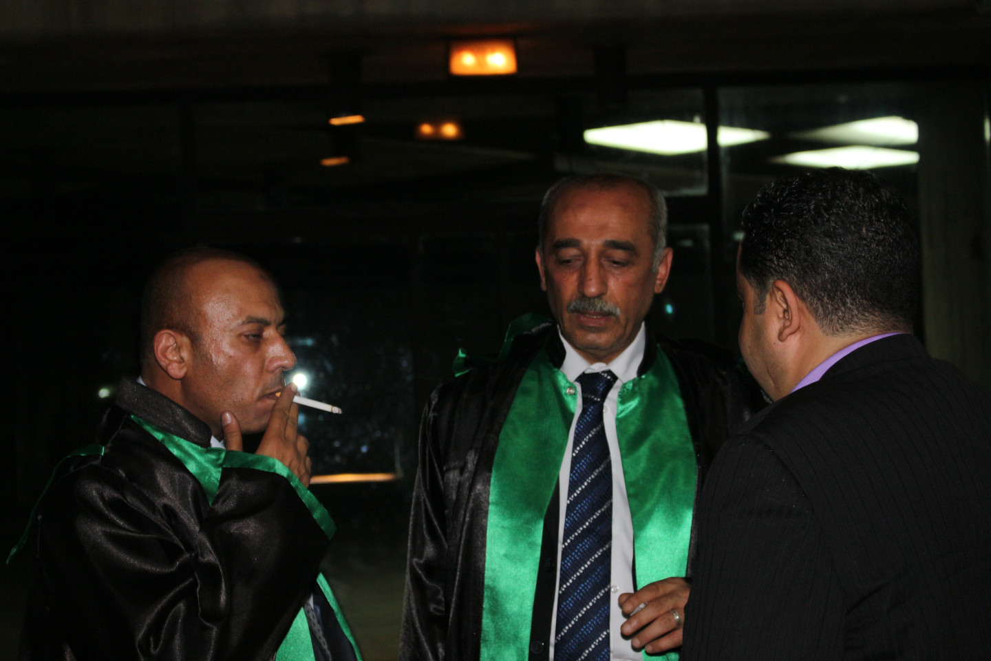 مؤتمر بالجامعة الامريكية مع المحافظين